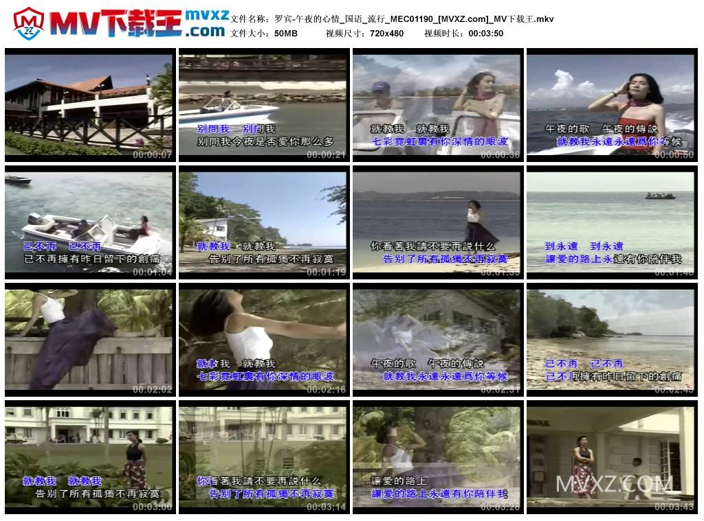 罗宾-午夜的心情_国语_流行_MEC01190